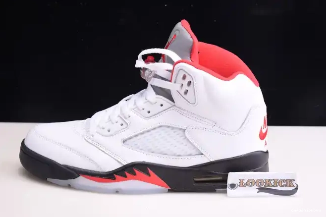 Tongue DA1911-102 Silver 5 (2020) Jordan Air Red Retro Fire 0615